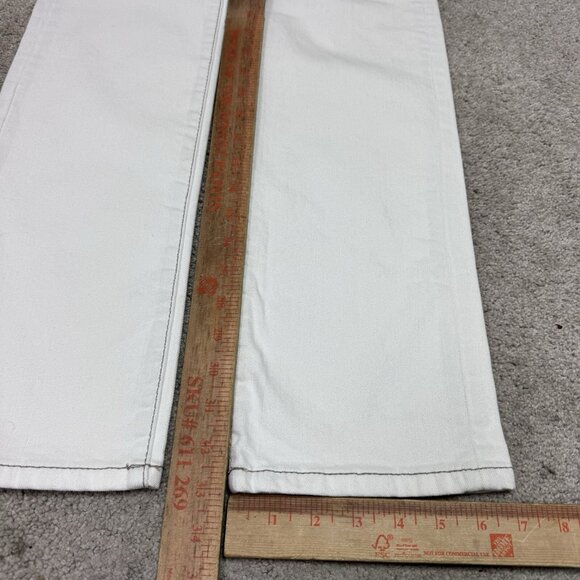 Express Jeans Ivory Straight Pockets Women’s Size 2 NWT - Picture 4 of 11